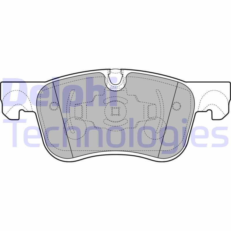 Remblokset Delphi Diesel LP2689