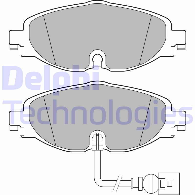 Delphi Diesel Remblokset LP2698