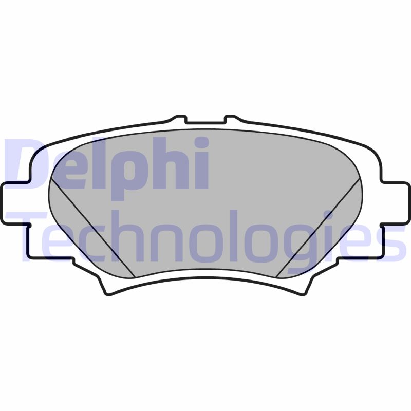 Remblokset Delphi Diesel LP2702