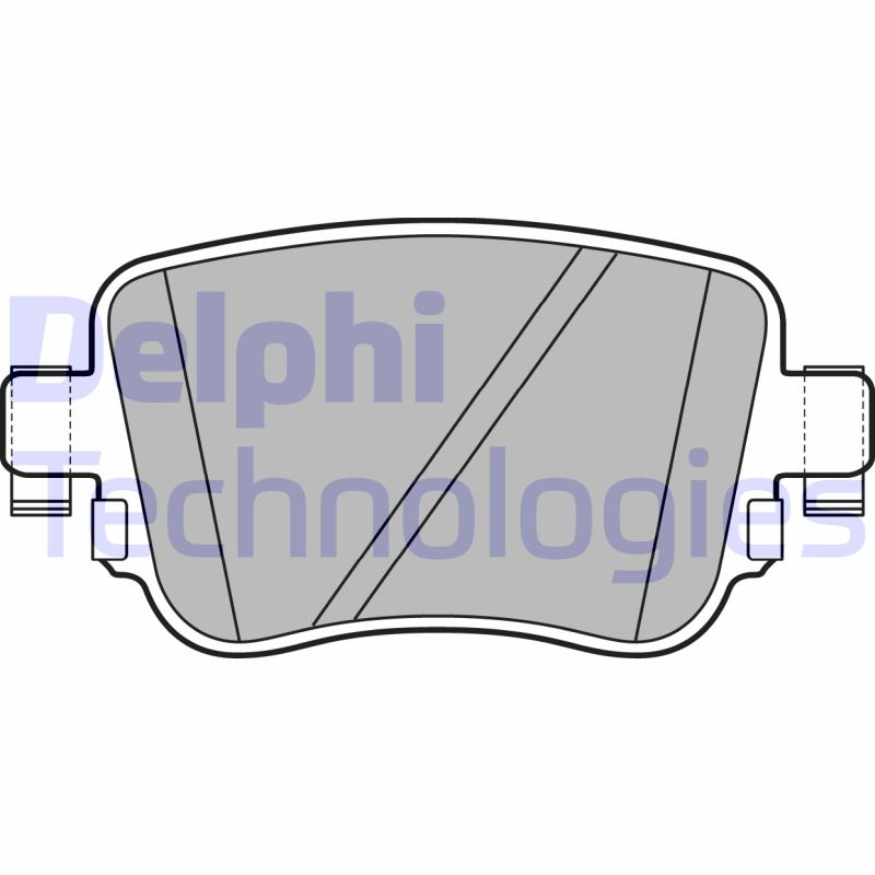 Remblokset Delphi Diesel LP2709