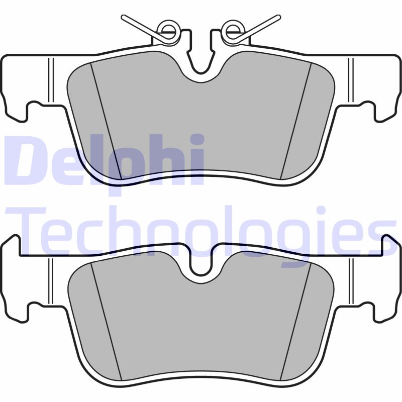 Remblokset Delphi Diesel LP2719