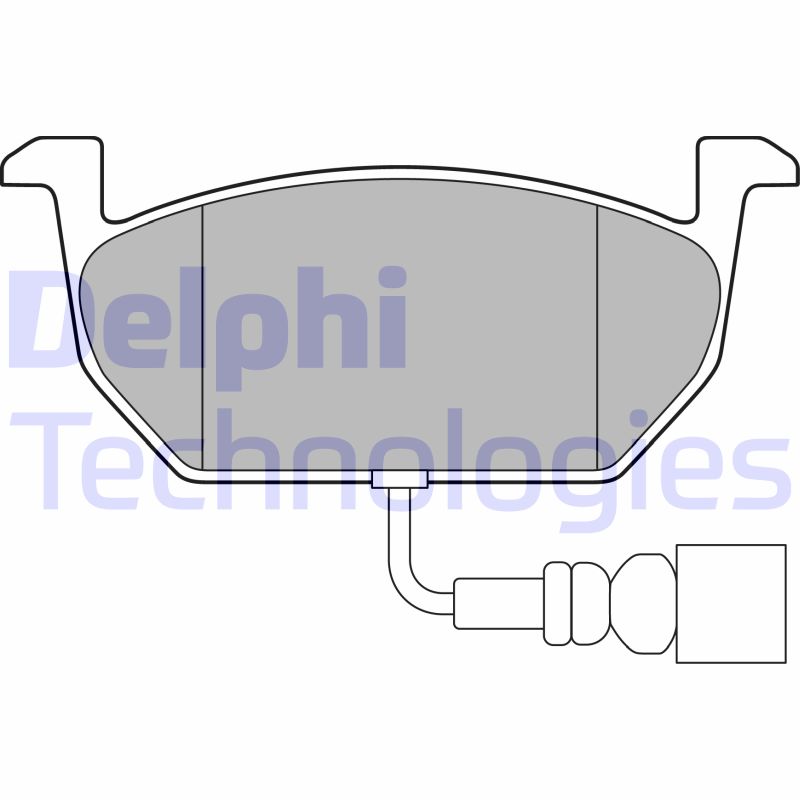Remblokset Delphi Diesel LP3146