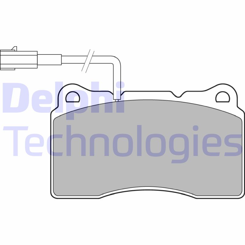 Remblokset Delphi Diesel LP3157