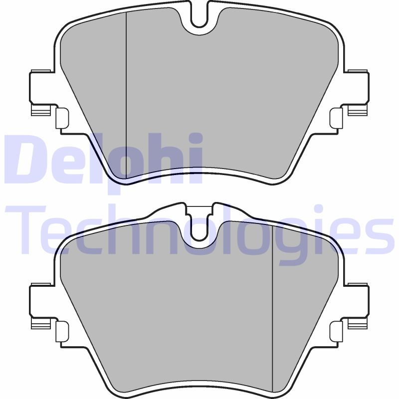 Remblokset Delphi Diesel LP3182