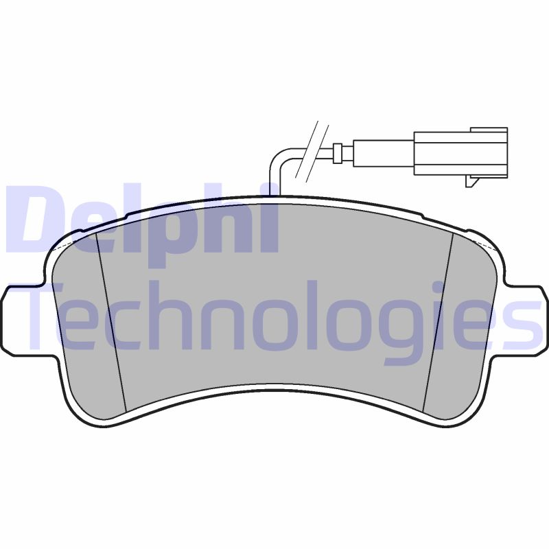 Remblokset Delphi Diesel LP3185