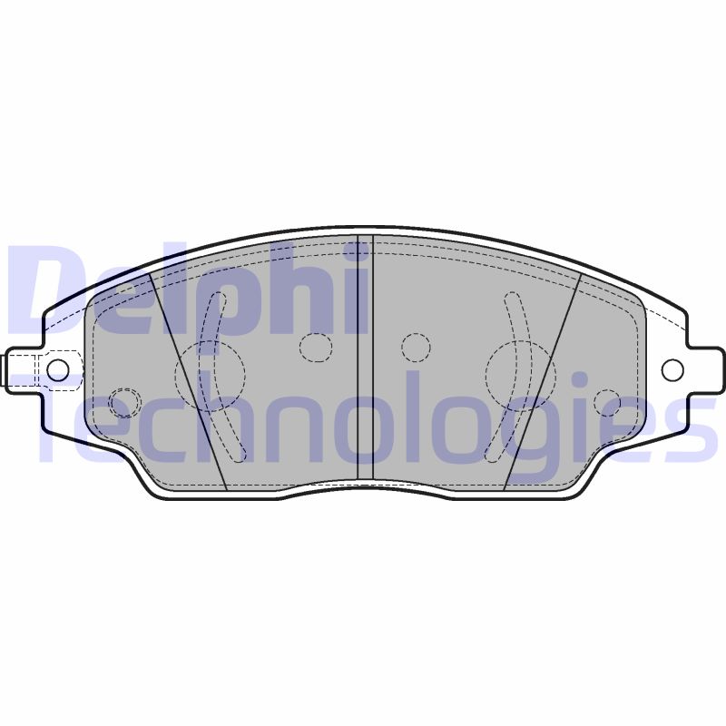 Remblokset Delphi Diesel LP3192