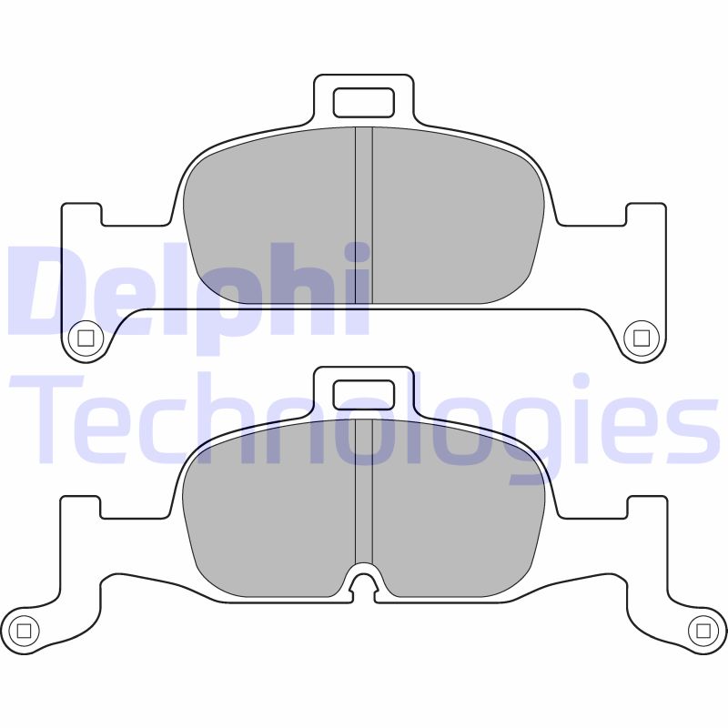 Remblokset Delphi Diesel LP3239