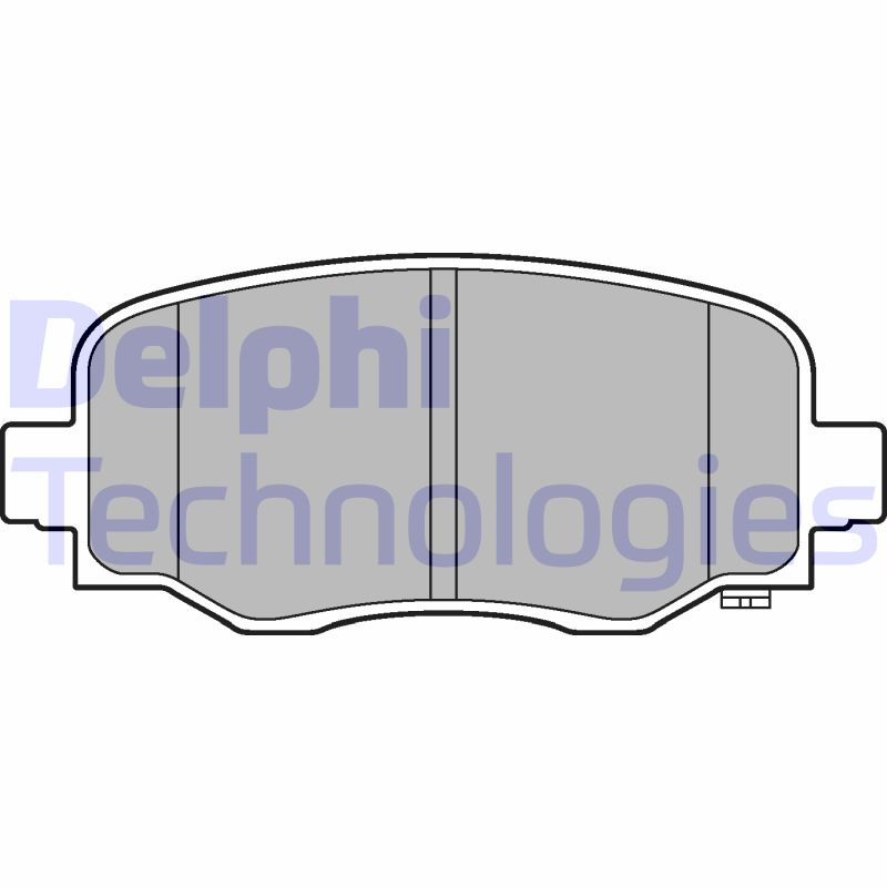Remblokset Delphi Diesel LP3253