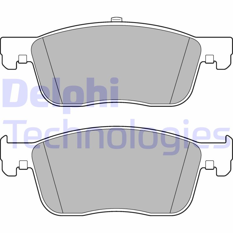 Remblokset Delphi Diesel LP3260