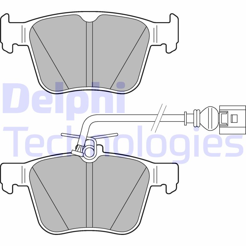 Remblokset Delphi Diesel LP3267