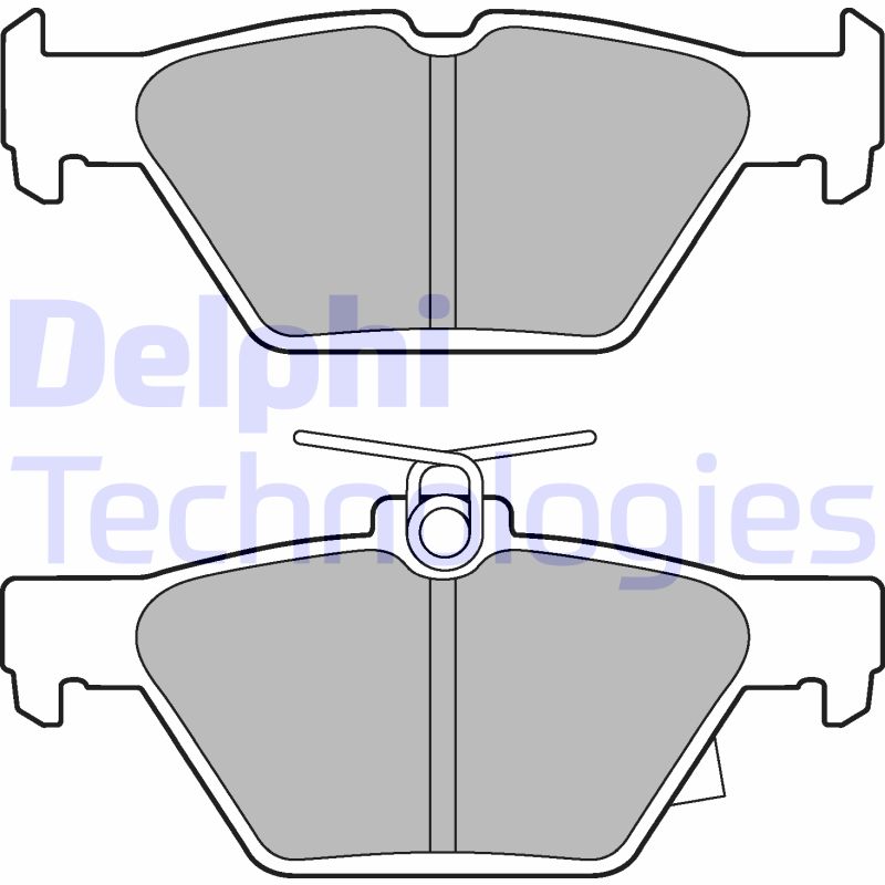 Remblokset Delphi Diesel LP3268