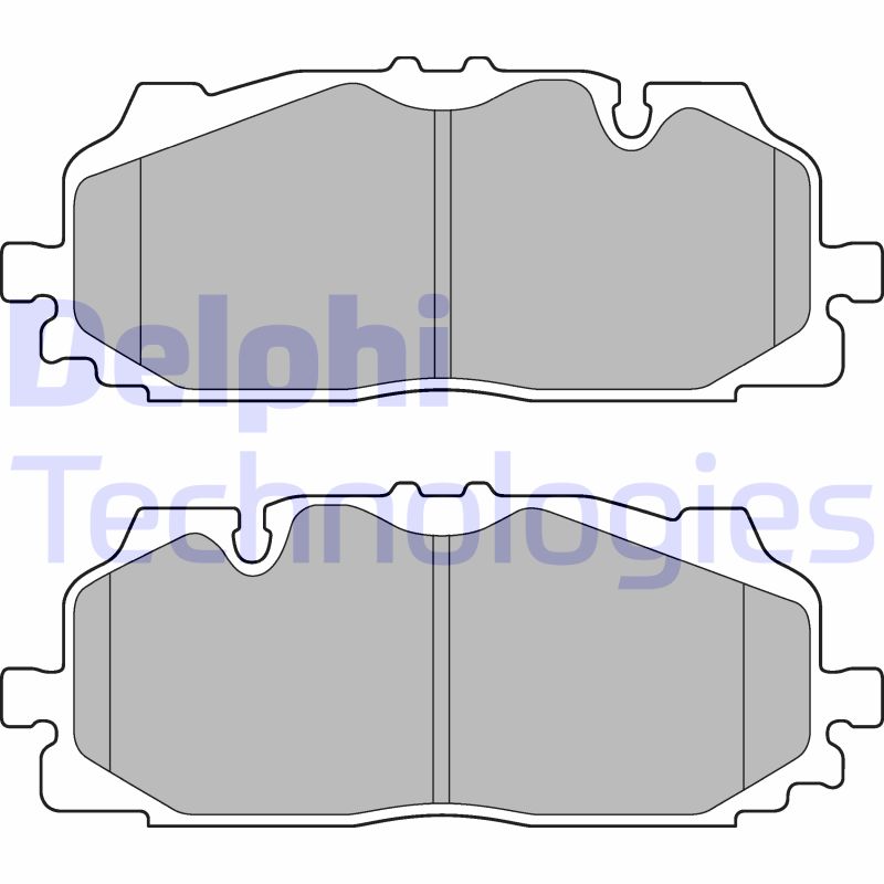 Remblokset Delphi Diesel LP3272