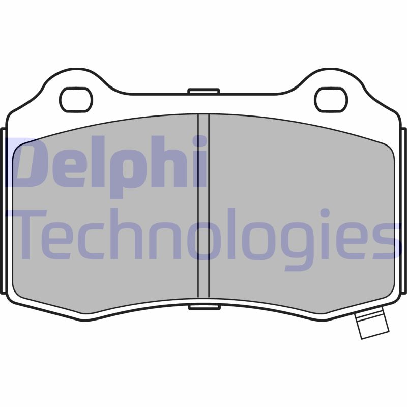 Remblokset Delphi Diesel LP3281