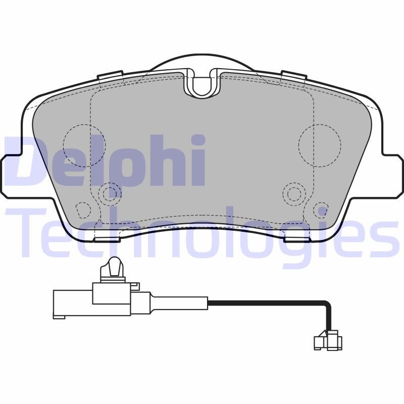 Remblokset Delphi Diesel LP3292