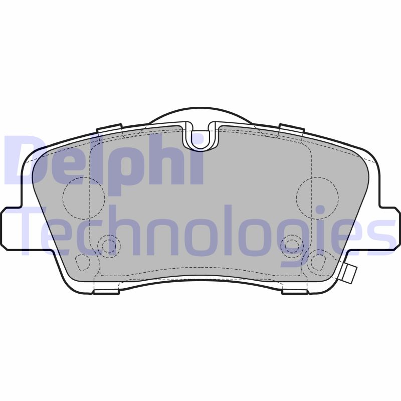 Remblokset Delphi Diesel LP3295