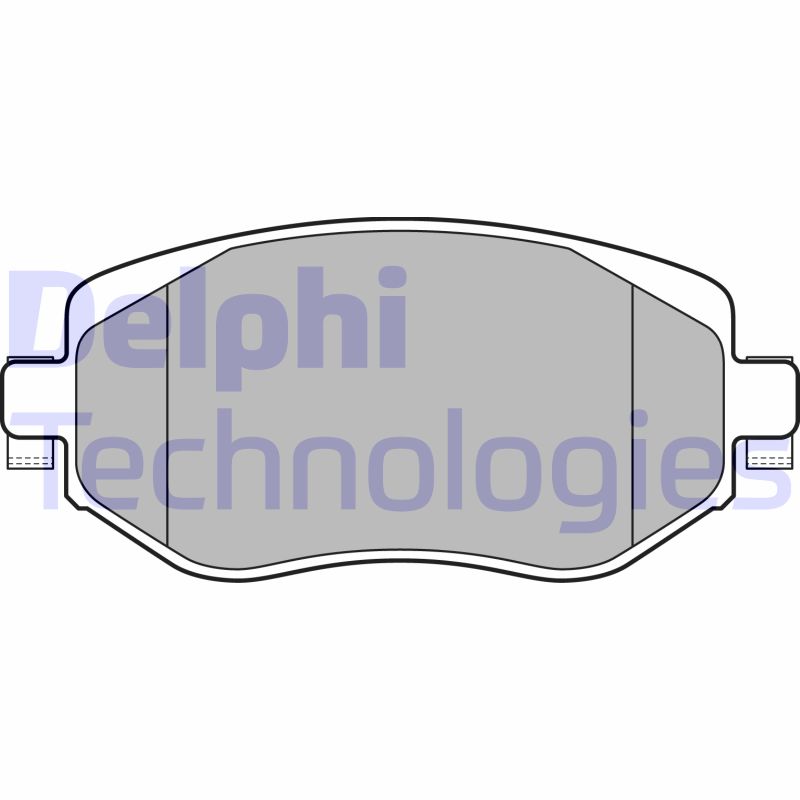 Remblokset Delphi Diesel LP3306