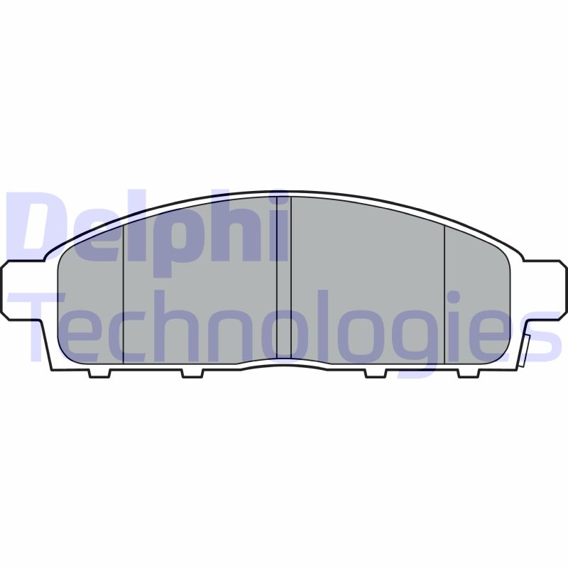 Remblokset Delphi Diesel LP3313