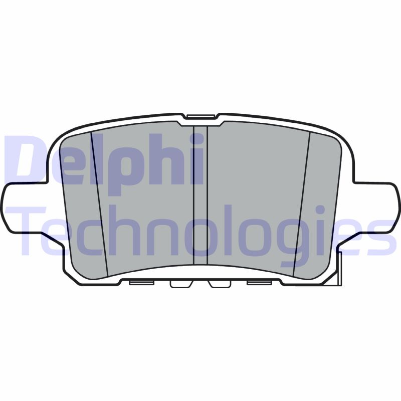 Remblokset Delphi Diesel LP3372