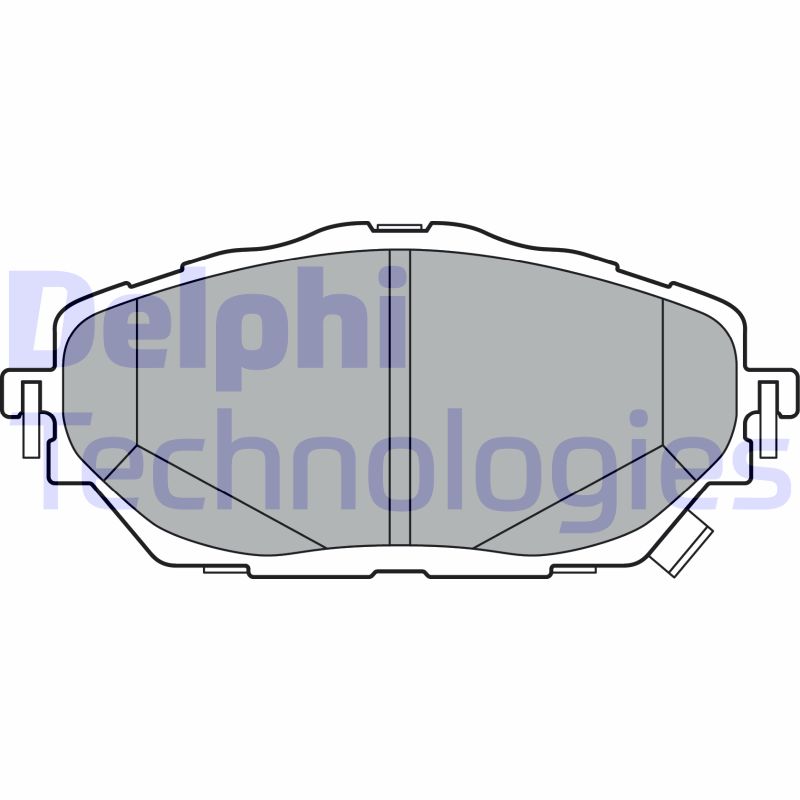 Remblokset Delphi Diesel LP3378