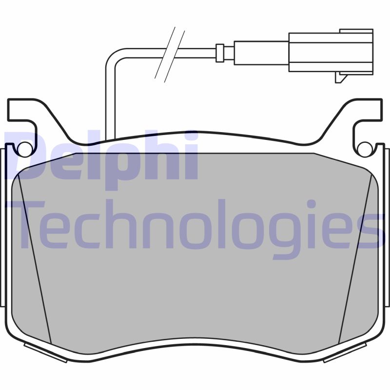 Remblokset Delphi Diesel LP3380