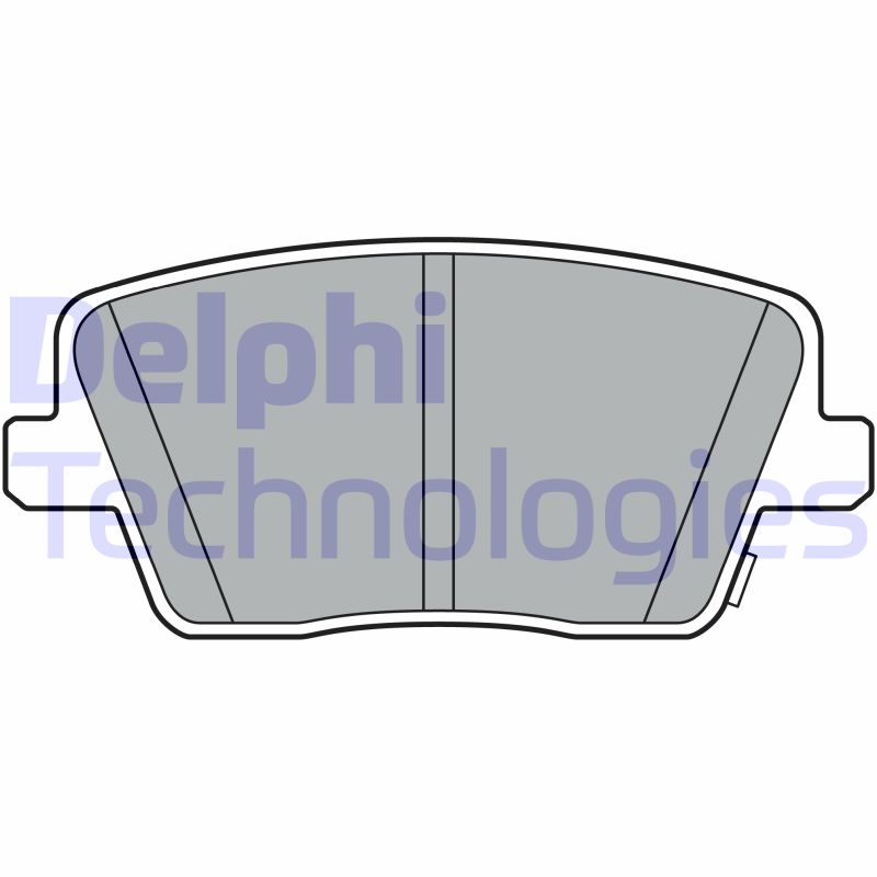 Remblokset Delphi Diesel LP3404