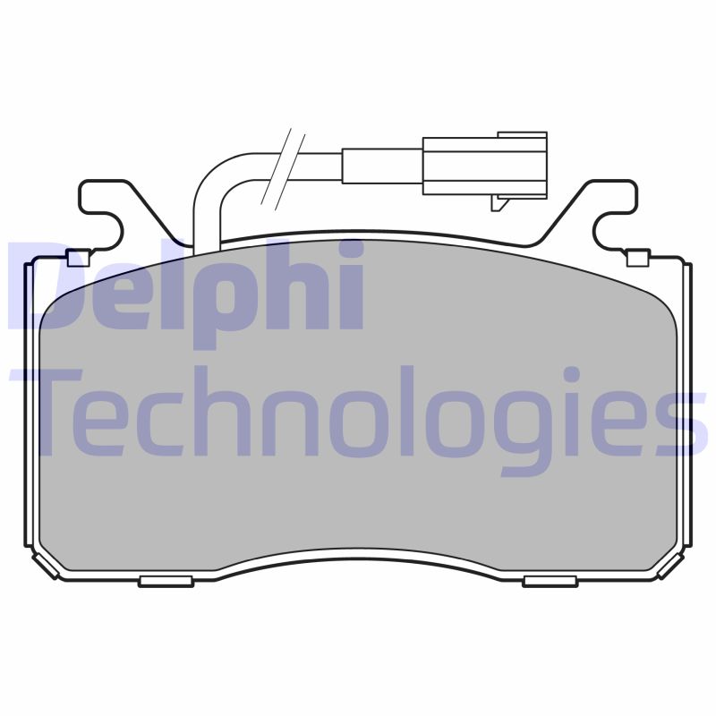 Remblokset Delphi Diesel LP3435