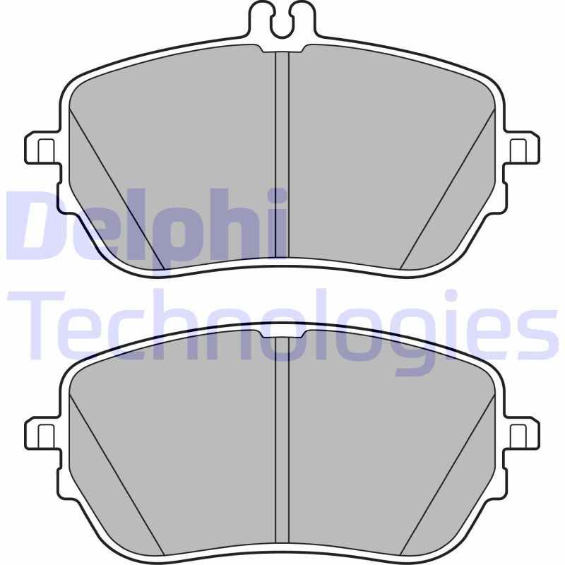 Remblokset Delphi Diesel LP3485