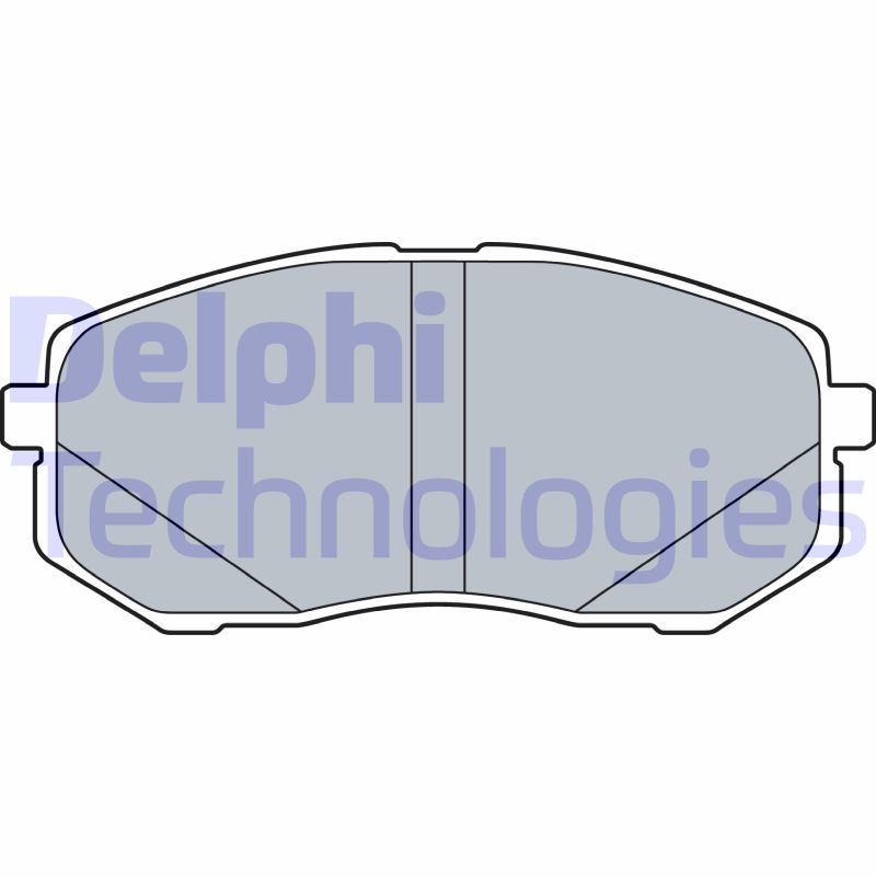 Remblokset Delphi Diesel LP3538