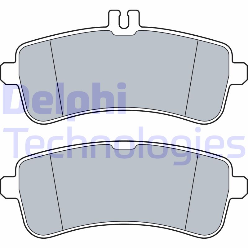 Remblokset Delphi Diesel LP3542