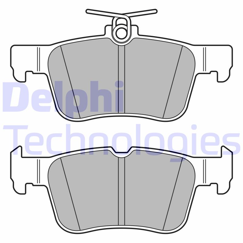 Remblokset Delphi Diesel LP3590