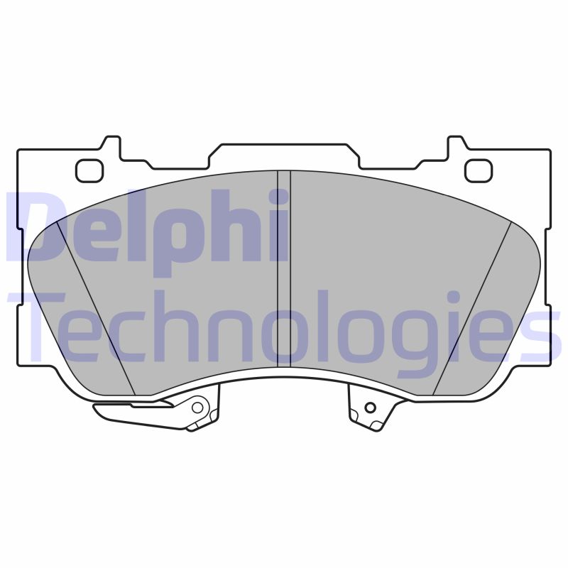 Remblokset Delphi Diesel LP3592