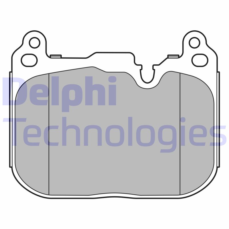 Remblokset Delphi Diesel LP3597