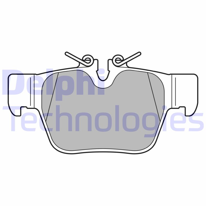 Remblokset Delphi Diesel LP3598