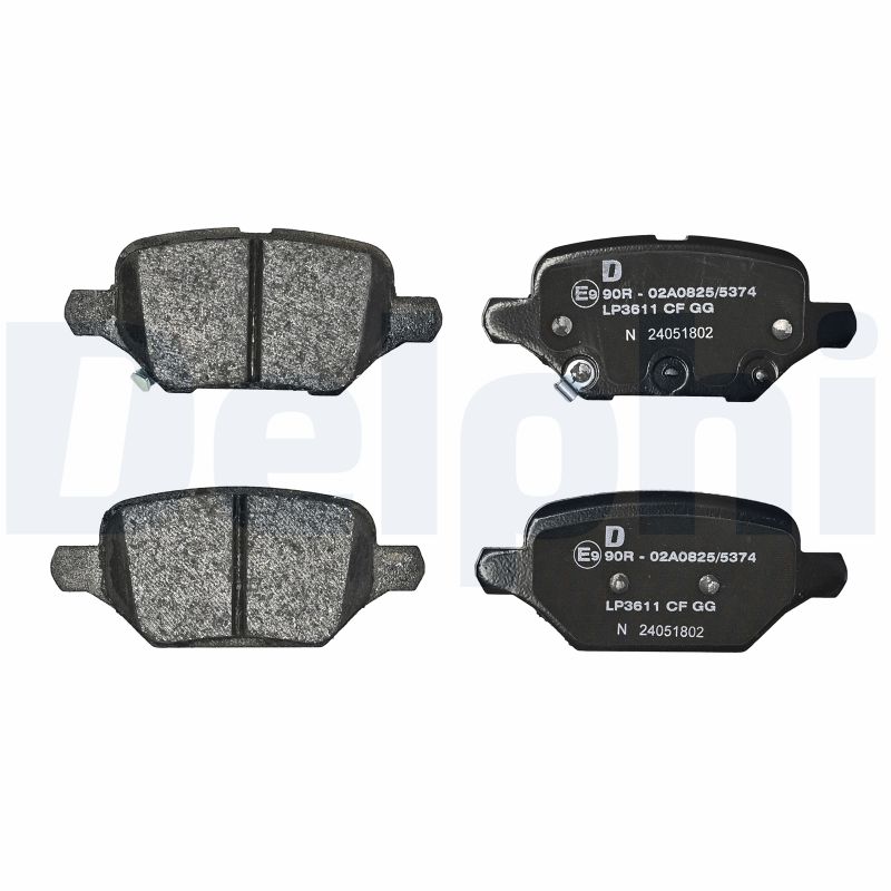 Delphi Diesel Remblokset LP3611