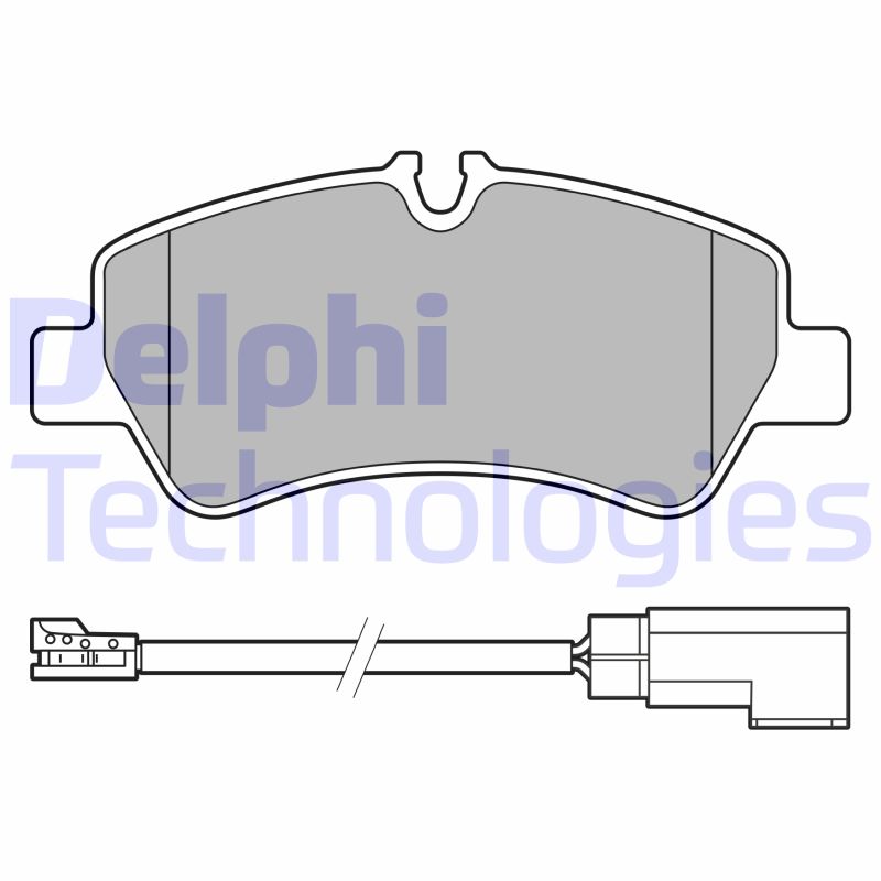 Remblokset Delphi Diesel LP3619