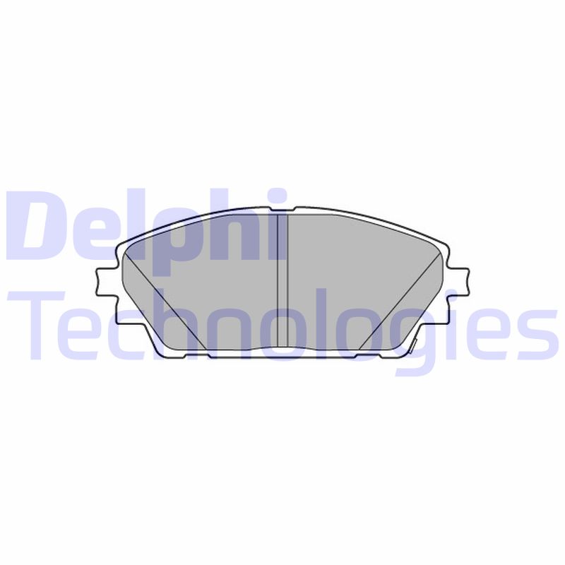 Remblokset Delphi Diesel LP3632