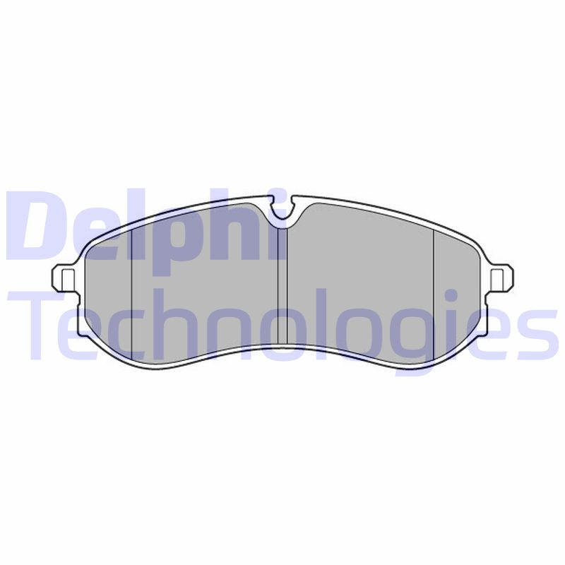 Remblokset Delphi Diesel LP3641