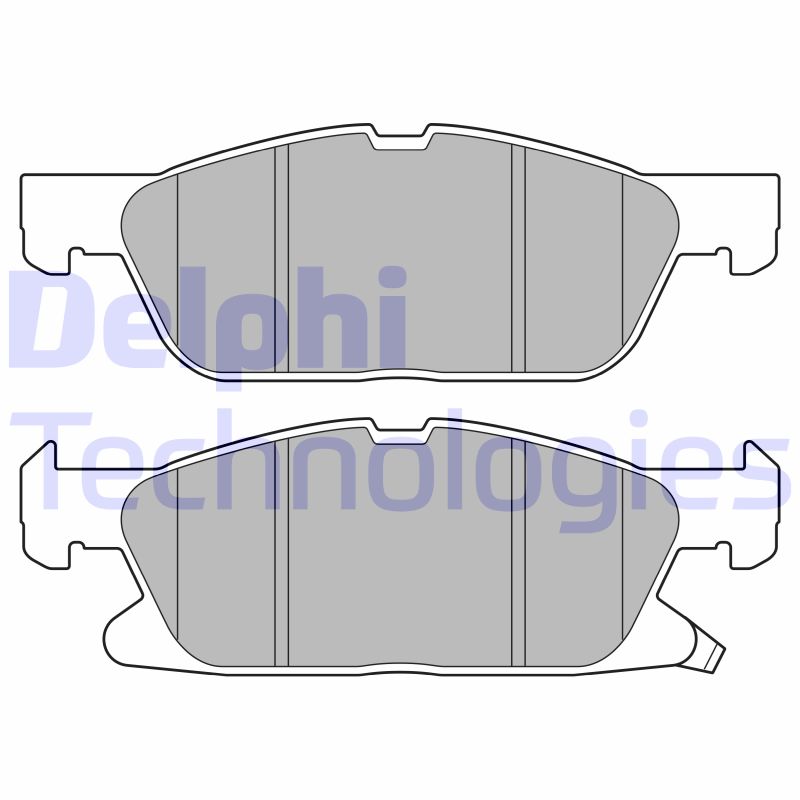 Remblokset Delphi Diesel LP3643