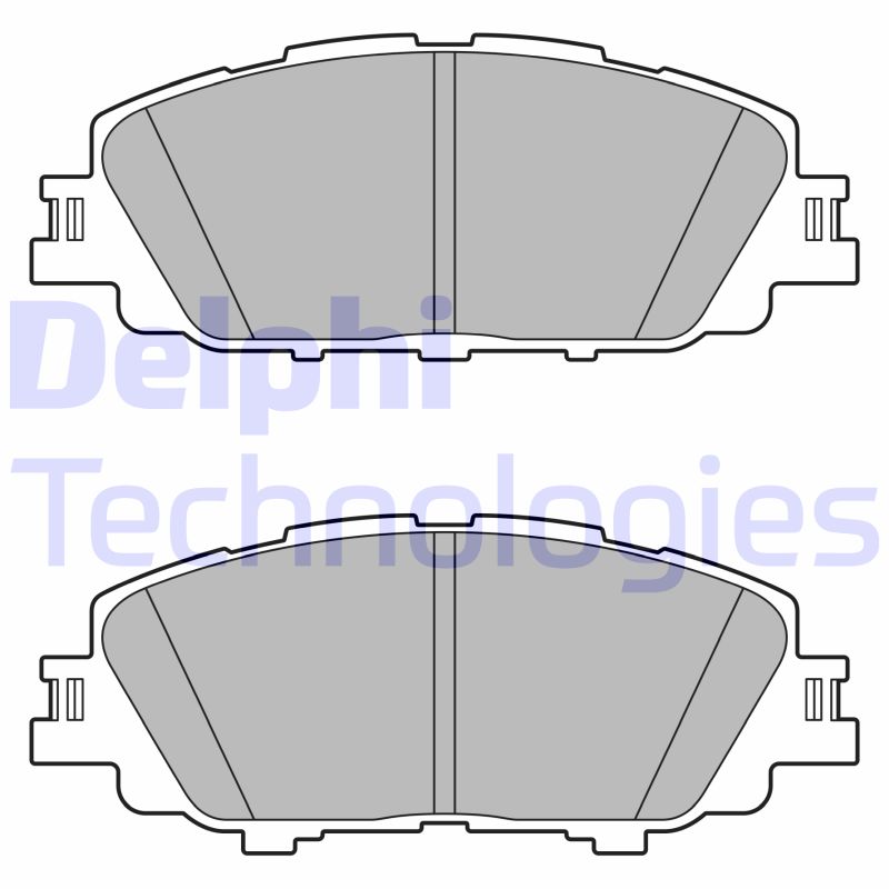 Remblokset Delphi Diesel LP3647