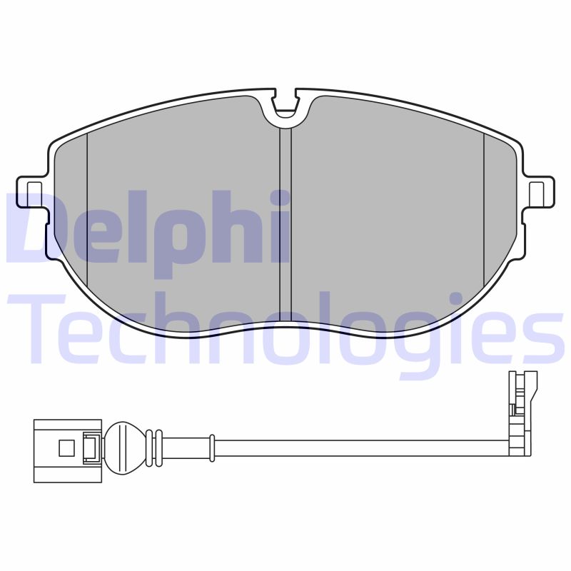 Remblokset Delphi Diesel LP3652