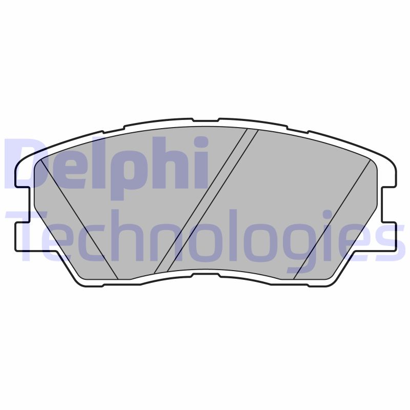 Remblokset Delphi Diesel LP3673