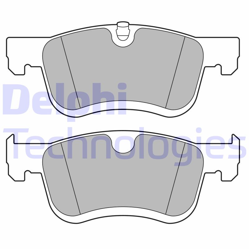 Remblokset Delphi Diesel LP3675