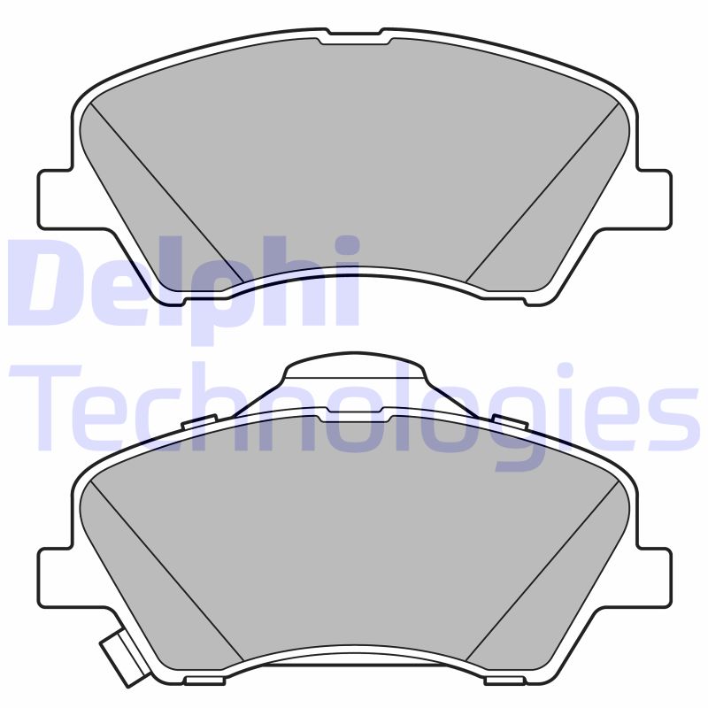 Remblokset Delphi Diesel LP3678