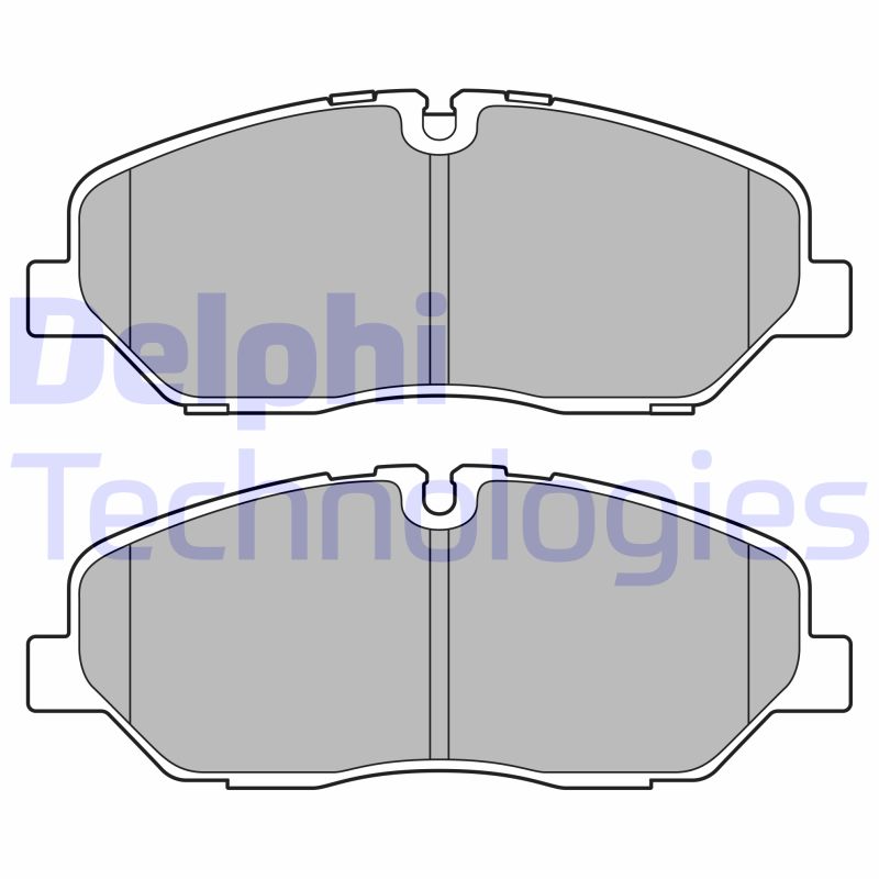 Remblokset Delphi Diesel LP3683