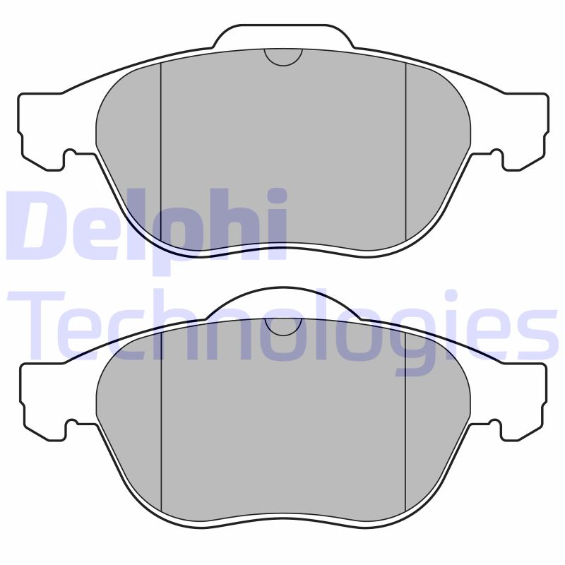 Remblokset Delphi Diesel LP3692