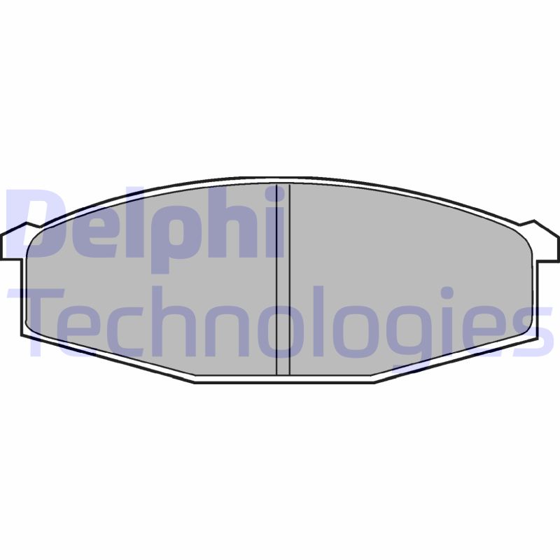 Remblokset Delphi Diesel LP373