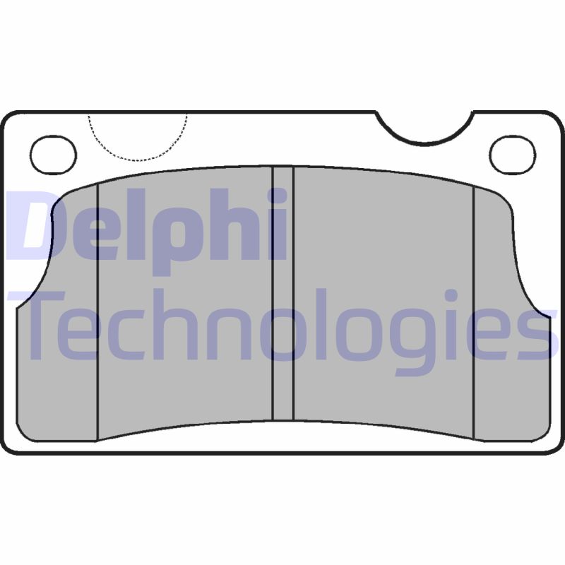 Remblokset Delphi Diesel LP39