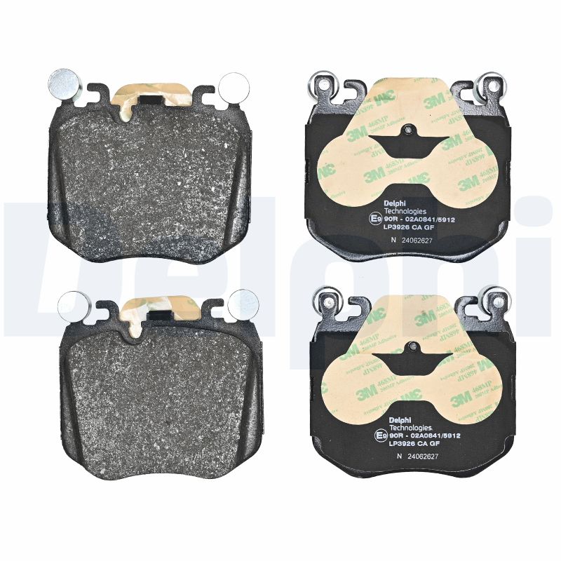 Delphi Diesel Remblokkenset, schijfrem LP3926