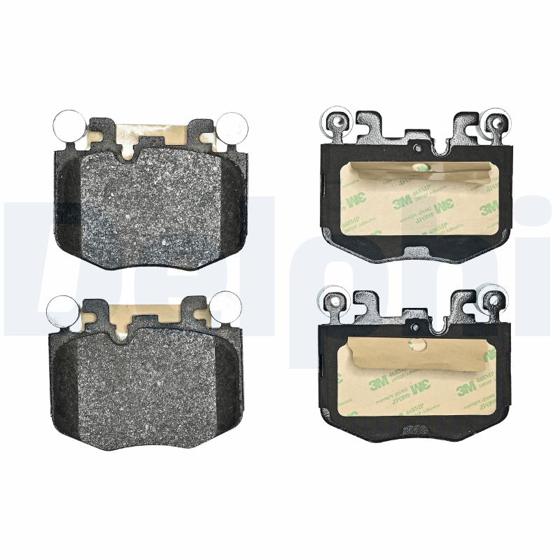 Delphi Diesel Remblokkenset, schijfrem LP3941