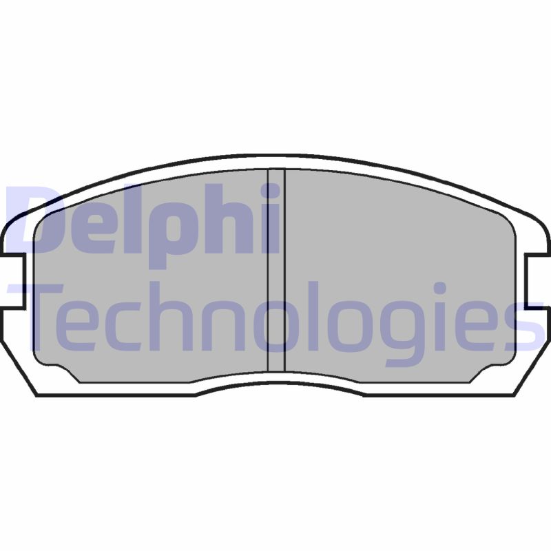 Remblokset Delphi Diesel LP467